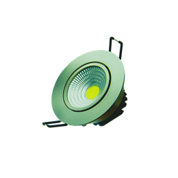 FL-LED Consta B 7W Aluminium 4200K хром 7Вт 560Лм (свет встр. пов.)(S413) D=85мм d=68мм h=45мм