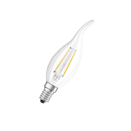 FIL LSCL BA60 5W/840 230V CL E14 600lm - LED лампа свеча на ветру OSRAM