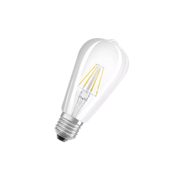 LSSP EDISON 60 5,8W/940 230V FIL E27 6X1 капля прозр DIM - LED лампа OSRAM