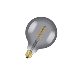 Vintage 1906 LED CL GLOBE125 FIL SMOKE 15 5W/818 140 lm E27 178x125мм - глоб OSRAM
