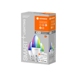 WiFi Candle Multicolour 40 5 W/ RGBW 2700K...6500K E14 470Lm Экопак1X3 RU LEDV