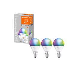 WiFi Classic P Dimm 40 5 W/ RGBW 2700K...6500K E14 470Lm Экопак1X3 RU LEDV