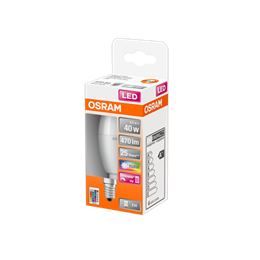 LEDS CL B 40 REM 5,5W/827 230V FR RGBW E14 Коробка OSRAM - (цена -1 лампа свеча+пульт)