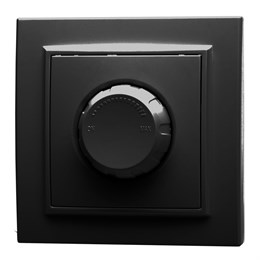 Выключатель диммирующий STEKKER, PSW10-9006-03, 250V, 600W, серия Эрна, черный