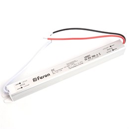 Трансформатор электронный для светодиодной ленты 24W 12V( ультратонкий драйвер), LB001 FERON