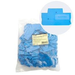 Торцевая заглушка для ЗНИ LD575 2,5 мм? (JXB PT 2,5), синий LD575-1-25