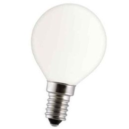 GE 60DK1/O/E14 230V 2/20 - лампа шарик КРИПТОН опаловый d=45