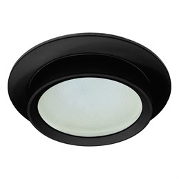 Светильник встраиваемый Feron DL504 потолочный GX53 черный круг IP44