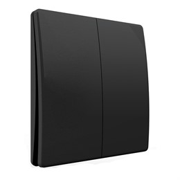 Выключатель беспроводной FERON TM92 SMART, 7мВт, IP65, двухклавишный, черный