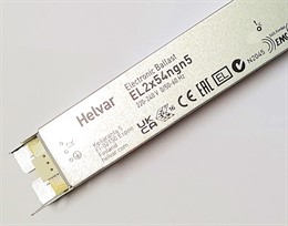 Электронный неуправляемый дроссель Helvar EL2x54ngn5 280*30*21 220-240V 50-60Hz