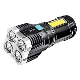Фонарь ручной Feron TH2409 с аккумулятором USB ZOOM