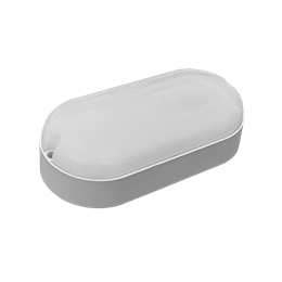 FL-LED SOLO-Ellipse C+S 12W 4200K овальный IP65 1200Лм 12Вт 165*80*50мм (светильник с СВЧ+ФР дат.)