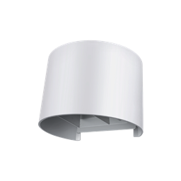 FL-LED WallBarrel-UD006R 2x5W-UP/DN WT 0-120° CCT-3000K+4000K+6000K 140x120x100мм IP65 - с-к настен.