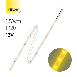 FL-Strip 2835- S60-Y 12.0W/m YELLOW DC-12V IP20 10*5000mm