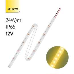 FL-Strip 2835-SW120-Y 24.0W/m YELLOW DC-12V IP65 10*5000mm