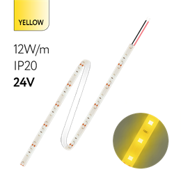 FL-Strip 2835- S60- Y 12.0W/m YELLOW DC-24V IP20 10*5000mm
