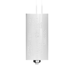 VS 45 мкФ ±10% 250V d43xl92 -25С/+85С M8x10 (Пласт. корпус/провода 250мм) - Конденсатор
