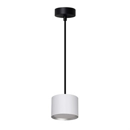 Светильник потолочный Feron Barrel HL4588 ARIA  levitation 12W, 230V, GX53, серебро + черный, на подвесе 1,7 м