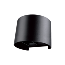 FL-LED WallBarrel-UD006R 2x5W-UP/DN BK 0-120° CCT-3000K+4000K+6000K 140x120x100мм IP65 - с-к настен.