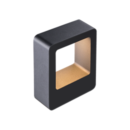 FL-LED WallFrame-WD020 6W-145 3000K 145x120x45мм BK IP54 - светильник настен.
