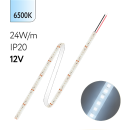 FL-Strip 2835-S120- CW 24.0W/m 6500K DC-12V IP20 10*5000mm 2500lm/m