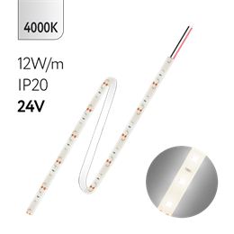 FL-Strip 2835- S60- NW 12.0W/m 4000K DC-24V IP20 10*5000mm 1250lm/m