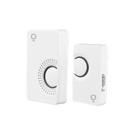 FL- AG-9648J/DC 2x1.5V(AAA), 434MHz., 80-120m, 36 мелод, 3 уровн.гром., LEDинд, WT- цифр.звонок
