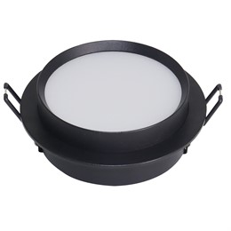 Светильник встраиваемый Feron DL507 потолочный GX53 черный круг