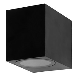 Светильник садово-парковый Feron.ONE DH050-P,на стену, GU10 220-240V, черный пластик