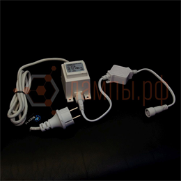 FL-LED Light-PAD 20W Black 4200К 2000Лм 20Вт AC220-240В 100x84x25мм 130г - Прожектор