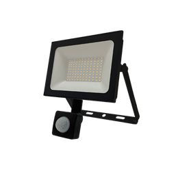 FL-LED Light-PAD SENSOR 100W Black 4200К 10000Лм 100Вт AC220-240В 235x220x55мм 750г - С датчиком