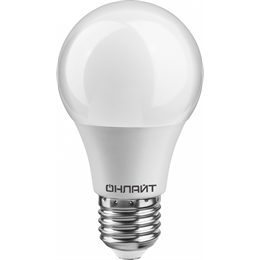 Лампа светодиодная ОНЛАЙТ 71 648 OLL-A60-7-230-4K-E27