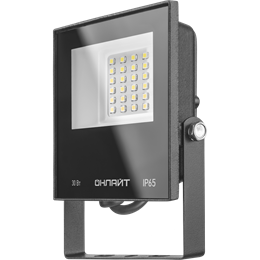 Прожектор светодиодный ОНЛАЙТ 71 658 OFL-30-6K-BL-IP65-LED