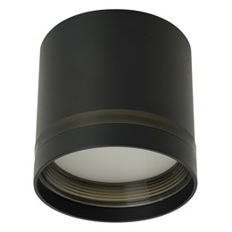 Светильник потолочный Feron HL461 Barrel 12W, 230V, GX53, черный