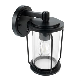 Светильник садово-парковый Feron PL791  на стену вниз 40W 220-240V E27, черный