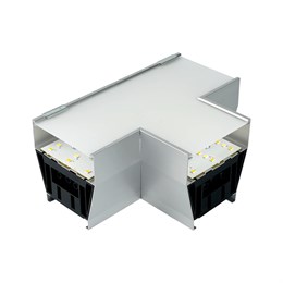 Светильник коннектор Feron AL4036T 5W 550Lm 3000К-4000К-6400K, T-образный, с ручным переключением режимов, серебро, 160*115*70мм возмож. соедин. в линию, серия RetailRay