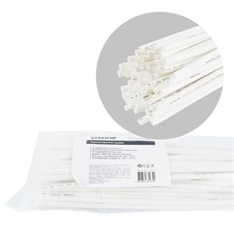 Термоусадочная трубка STEKKER 4,0/2,0 мм, длина 100 см., усадка 2:1, белый HST-420-100WH