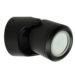 Светильник садово-парковый Feron DH1501, на стену,  GU10, 230V, черный