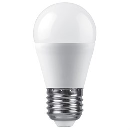 Лампа светодиодная SAFFIT SBG4520 Шарик E27 20W 230V 6400K