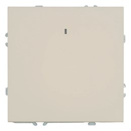 Выключатель 1-клавишный c индикатором (механизм), STEKKER, 250В, 10А, серия Эмили, RSW10-5101-08, кашемир, soft touch