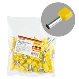 LD406-6014 Наконечник штыревой втулочный изолированный НШВИ(2) 6,0-14 (упаковка 100 шт)