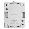 Выключатель 2-клавишный, STEKKER, PSW10-121-54, открытой установки, 250В, 10А, IP54, серый/графит - фото 100434