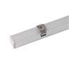 Профиль алюминиевый накладной, 10х10мм, серебро, CAB243 - фото 101497