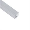 Профиль алюминиевый накладной, 10х10мм, серебро, CAB243 - фото 101500