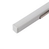 Профиль  накладной 9х7.8мм, алюминиевый, серебро, 2м, CAB241 - фото 101529