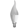 FL-LED CA37 5.5W E14 6400К 220V 510Лм 37*108мм FOTON_LIGHTING - лампа свеча на ветру - фото 20001