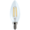 FL-LED Filament C35 7.5W E14 3000К 220V 750Лм 35*98мм FOTON_LIGHTING - лампа свеча прозрачная - фото 20044