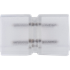 Ecola LED strip 220V connector соединитель лента-лента 2-х конт для ленты IP68 14x7 уп. 5 шт - фото 23352