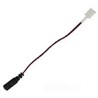 Ecola LED strip connector переходник с разъема штырькового (мама) на зажимной 2-х конт. 8mm уп. 3 шт - фото 23356
