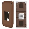 Бокс КМПн 1/4 для наружной установки IP20 "ЭКО" (бук) инд. штрихкод TDM - фото 25449